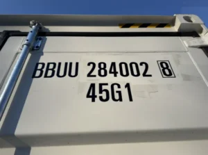 High Cube shipping storage container