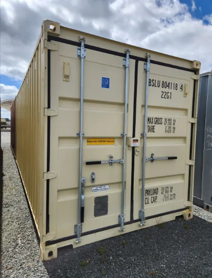 20ft Beige Shipping Containers - Image 5