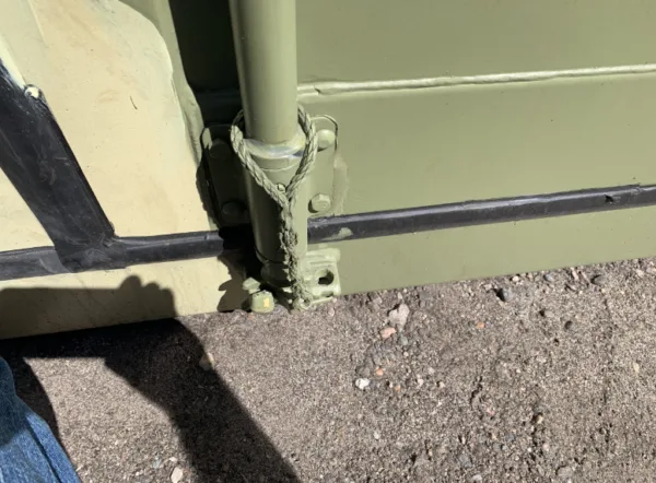 20 x 8 x 8.5 new camo shipping/storage container - Image 11