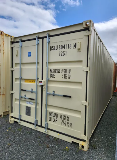 20ft Beige Shipping Container