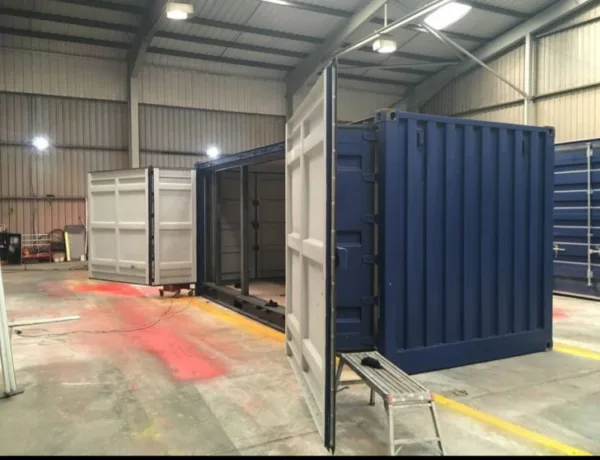 Used 20ft open side shipping containers - Image 4